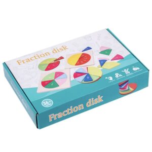 Jeu de fraction en bois votre allié pour apprendre les mathématiques