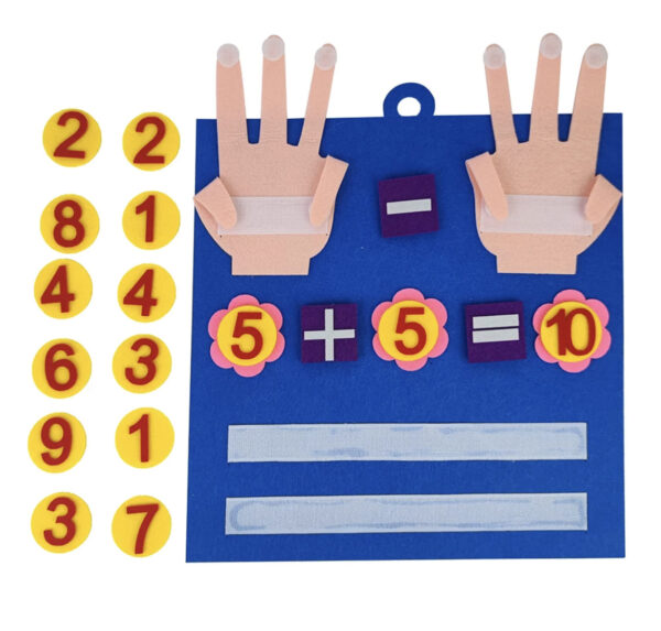 Planches de Calcul en Feutre Duo : Apprends les maths en t'amusant – Image 4