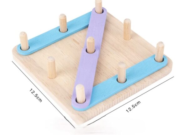 Puzzle d'écriture en bois : Apprends à écrire en t'amusant – Image 6