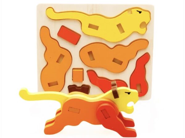 Puzzle 3D bois animaux – Image 2